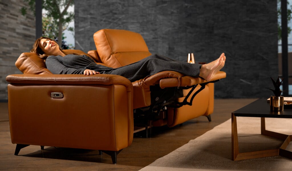 Canapé relax cuir Cuore